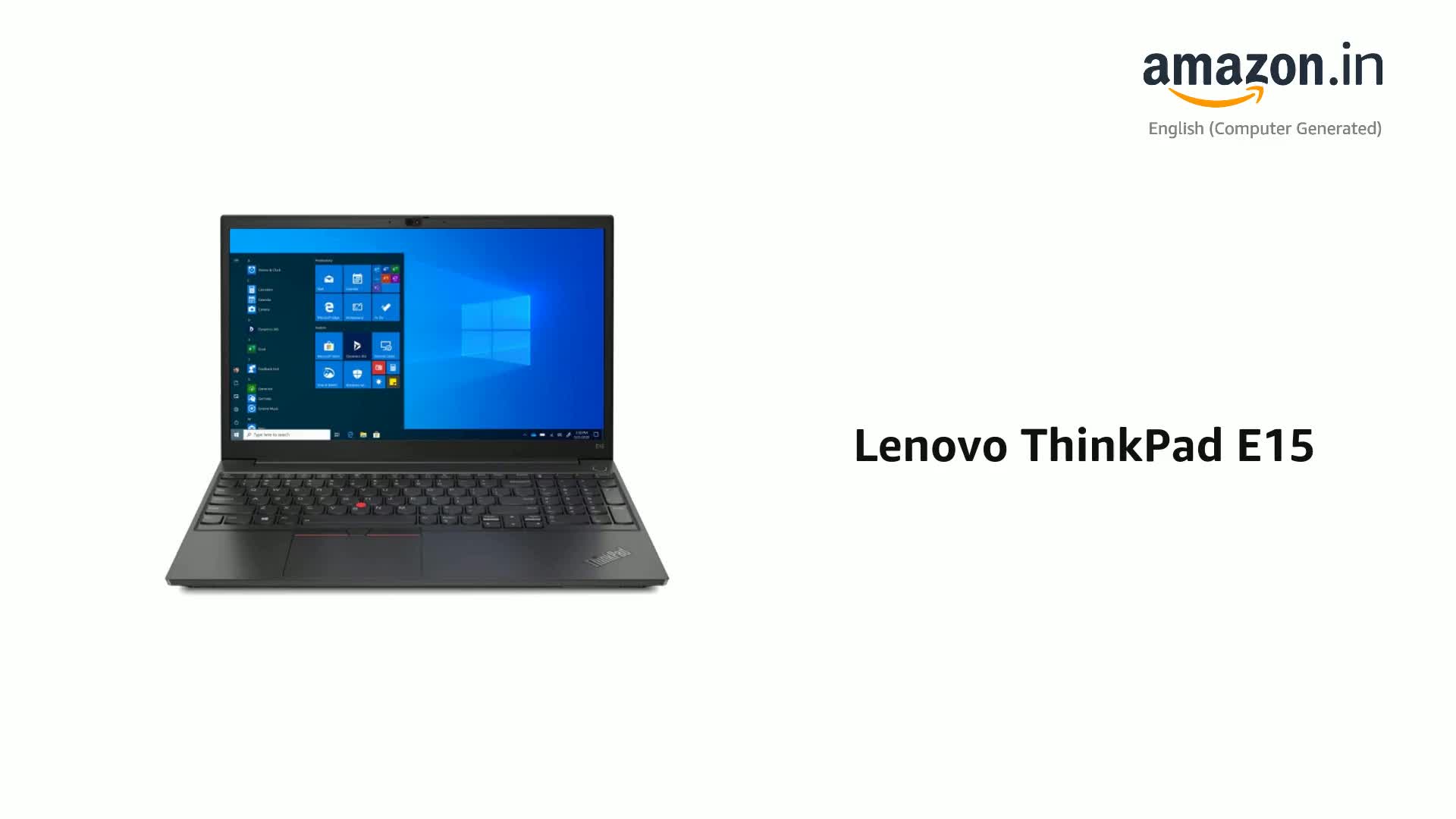 Lenovo ThinkPad E15 (2021) Intel Core i5 11th Gen 15.6